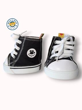 Build A Bear canvas high top sneakers
